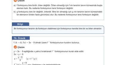 10. Sınıf Meb Yayınları Matematik Ders Kitabı Sayfa 133 Cevapları