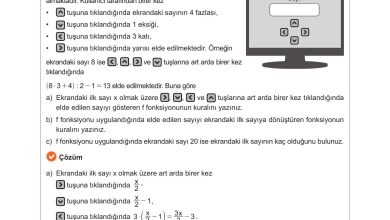 10. Sınıf Meb Yayınları Matematik Ders Kitabı Sayfa 134 Cevapları