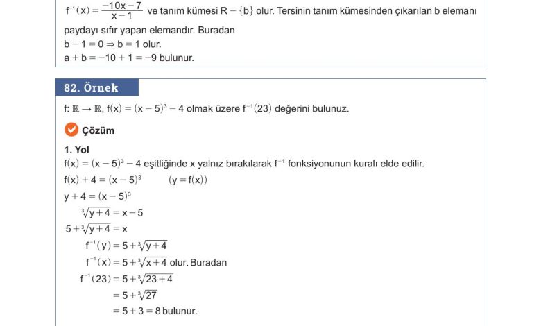 10. Sınıf Meb Yayınları Matematik Ders Kitabı Sayfa 136 Cevapları