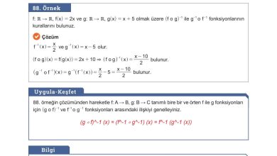 10. Sınıf Meb Yayınları Matematik Ders Kitabı Sayfa 139 Cevapları