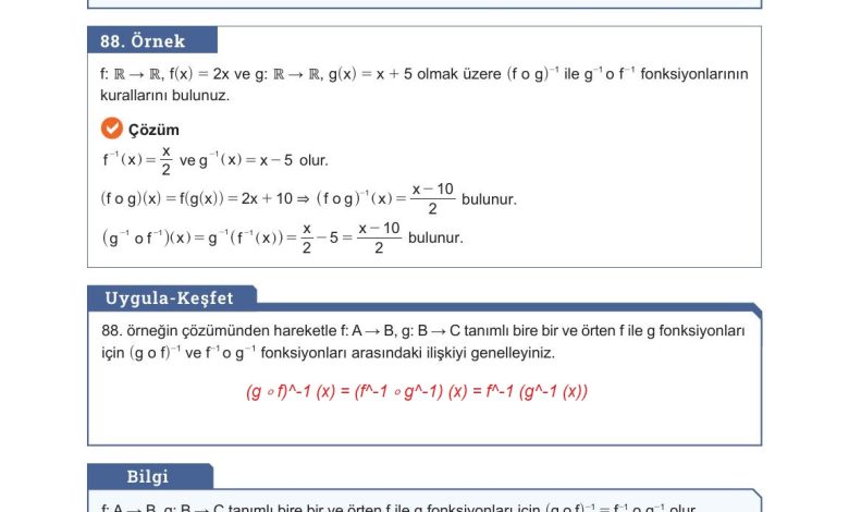 10. Sınıf Meb Yayınları Matematik Ders Kitabı Sayfa 139 Cevapları