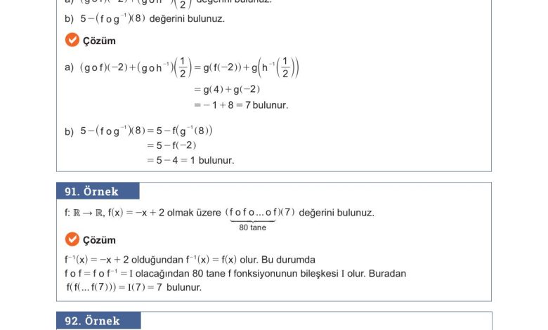 10. Sınıf Meb Yayınları Matematik Ders Kitabı Sayfa 140 Cevapları