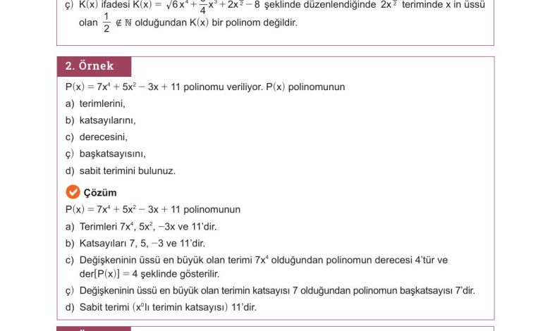 10. Sınıf Meb Yayınları Matematik Ders Kitabı Sayfa 156 Cevapları