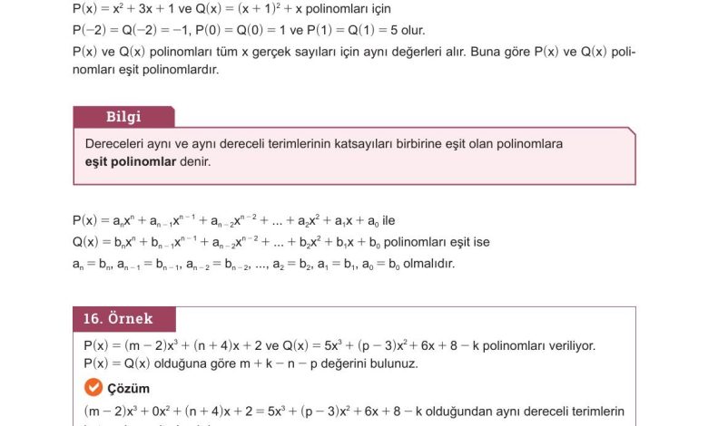 10. Sınıf Meb Yayınları Matematik Ders Kitabı Sayfa 163 Cevapları