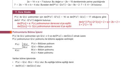 10. Sınıf Meb Yayınları Matematik Ders Kitabı Sayfa 171 Cevapları