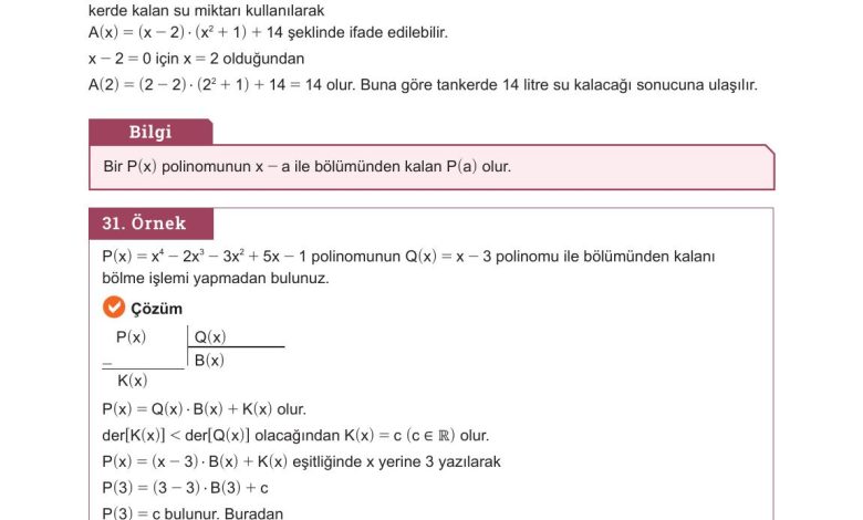 10. Sınıf Meb Yayınları Matematik Ders Kitabı Sayfa 174 Cevapları