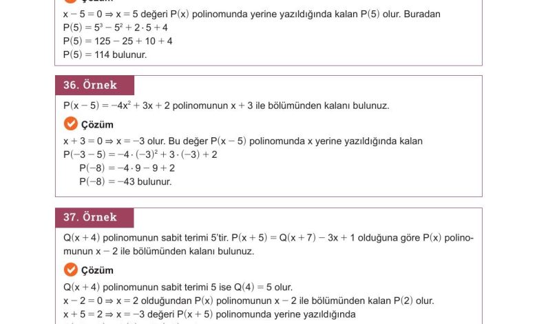 10. Sınıf Meb Yayınları Matematik Ders Kitabı Sayfa 176 Cevapları