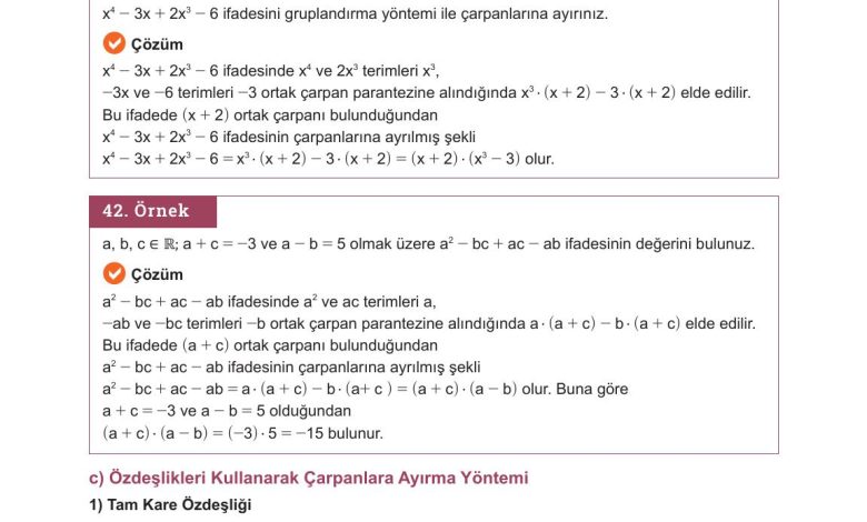 10. Sınıf Meb Yayınları Matematik Ders Kitabı Sayfa 180 Cevapları