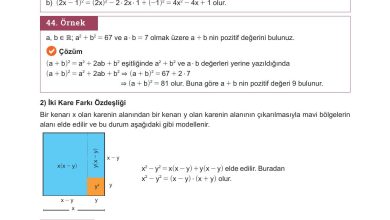 10. Sınıf Meb Yayınları Matematik Ders Kitabı Sayfa 181 Cevapları