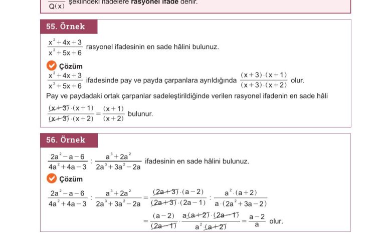 10. Sınıf Meb Yayınları Matematik Ders Kitabı Sayfa 188 Cevapları