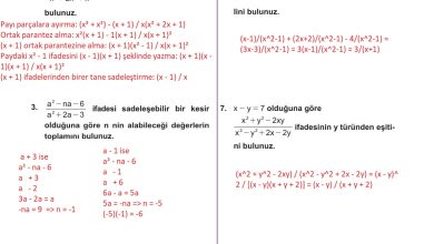 10. Sınıf Meb Yayınları Matematik Ders Kitabı Sayfa 190 Cevapları