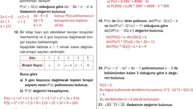 10. Sınıf Meb Yayınları Matematik Ders Kitabı Sayfa 192 Cevapları