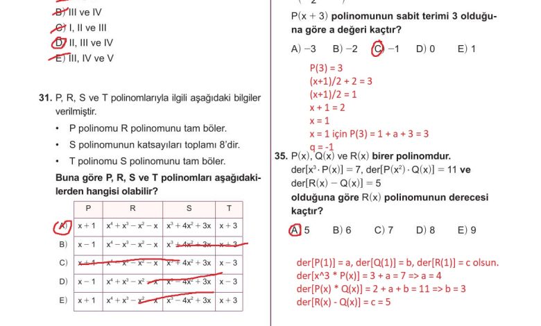 10. Sınıf Meb Yayınları Matematik Ders Kitabı Sayfa 194 Cevapları