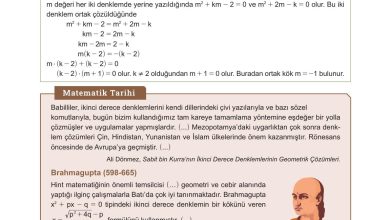 10. Sınıf Meb Yayınları Matematik Ders Kitabı Sayfa 201 Cevapları