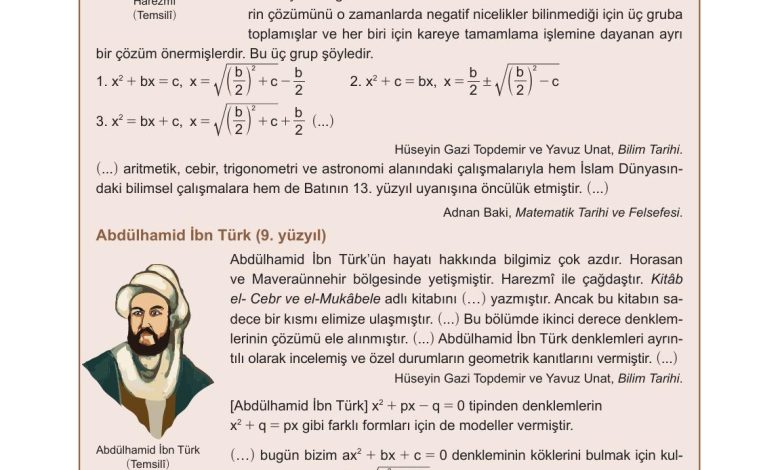 10. Sınıf Meb Yayınları Matematik Ders Kitabı Sayfa 202 Cevapları