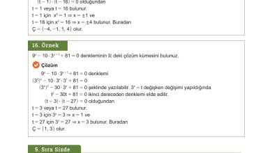 10. Sınıf Meb Yayınları Matematik Ders Kitabı Sayfa 207 Cevapları