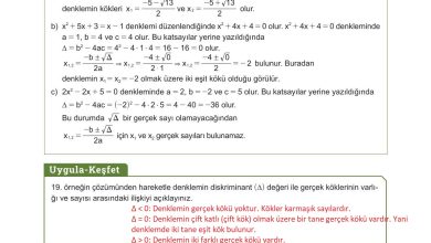 10. Sınıf Meb Yayınları Matematik Ders Kitabı Sayfa 210 Cevapları