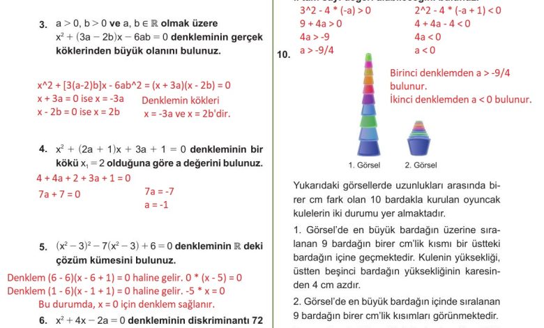 10. Sınıf Meb Yayınları Matematik Ders Kitabı Sayfa 214 Cevapları