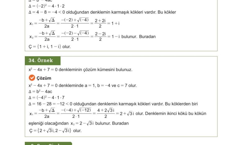 10. Sınıf Meb Yayınları Matematik Ders Kitabı Sayfa 218 Cevapları