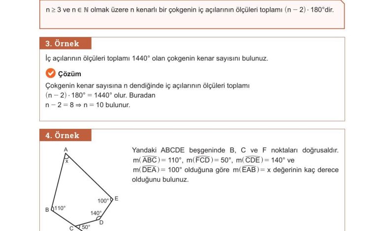 10. Sınıf Meb Yayınları Matematik Ders Kitabı Sayfa 237 Cevapları