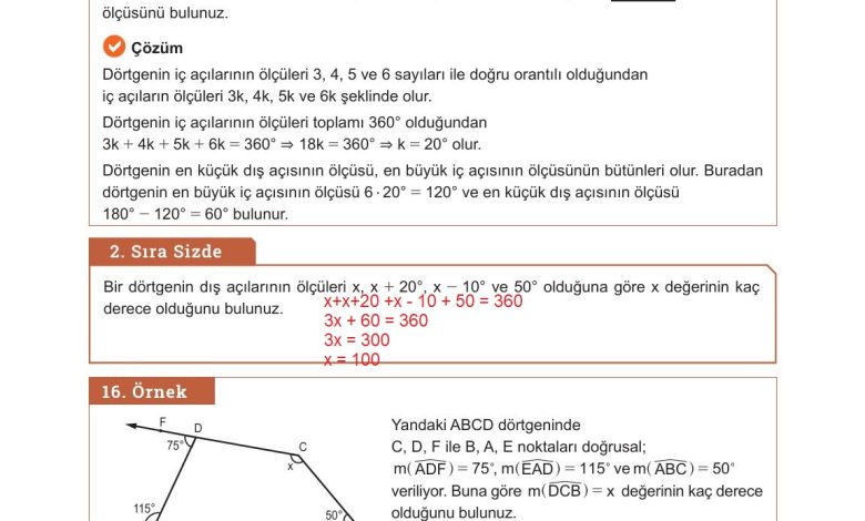 10. Sınıf Meb Yayınları Matematik Ders Kitabı Sayfa 246 Cevapları