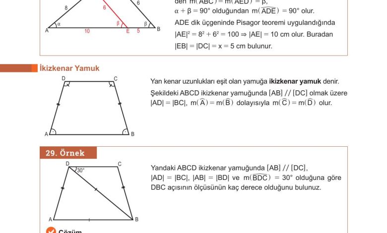 10. Sınıf Meb Yayınları Matematik Ders Kitabı Sayfa 260 Cevapları