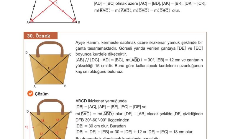 10. Sınıf Meb Yayınları Matematik Ders Kitabı Sayfa 261 Cevapları