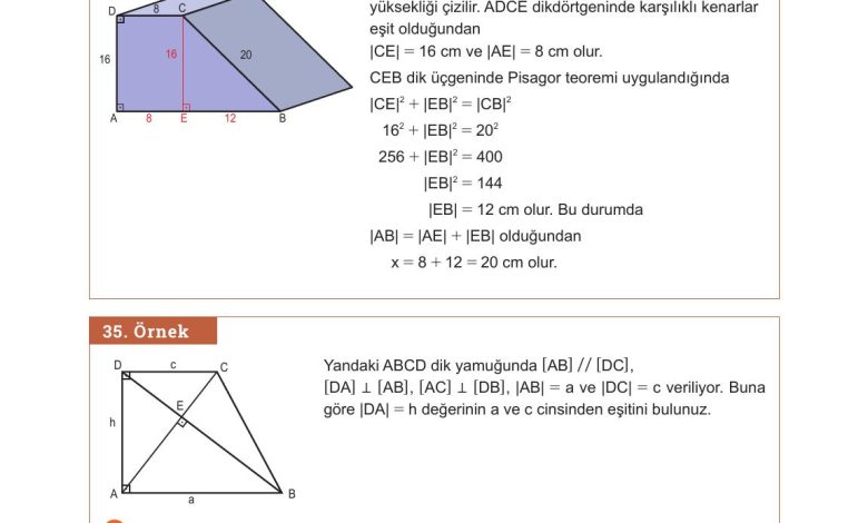 10. Sınıf Meb Yayınları Matematik Ders Kitabı Sayfa 264 Cevapları