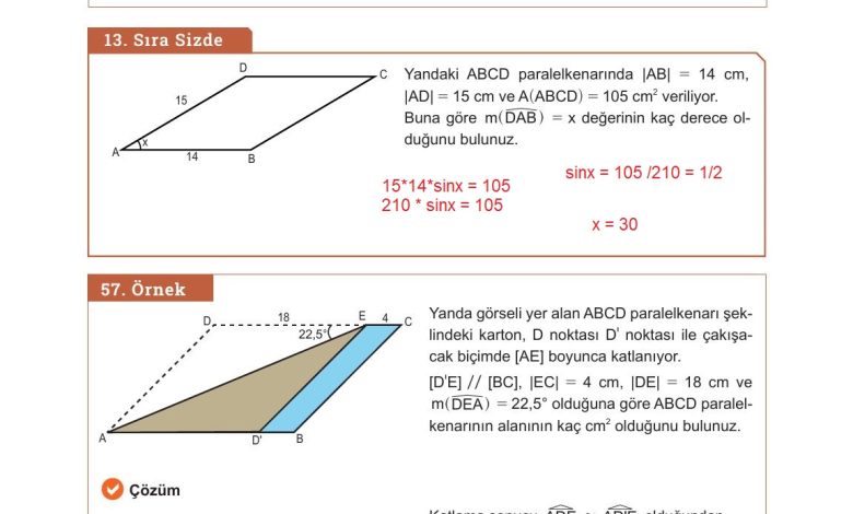 10. Sınıf Meb Yayınları Matematik Ders Kitabı Sayfa 280 Cevapları