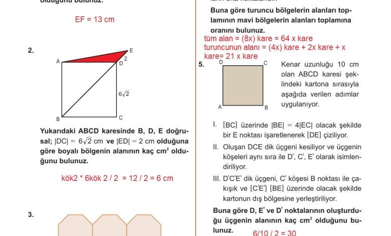 10. Sınıf Meb Yayınları Matematik Ders Kitabı Sayfa 300 Cevapları