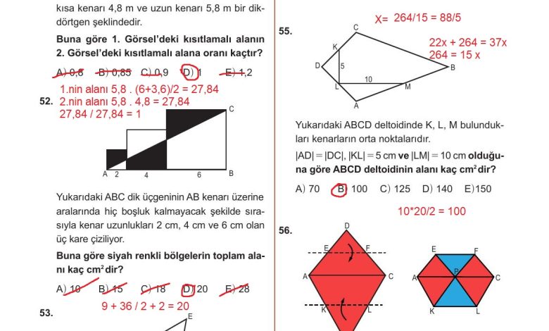 10. Sınıf Meb Yayınları Matematik Ders Kitabı Sayfa 316 Cevapları