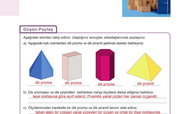 10. Sınıf Meb Yayınları Matematik Ders Kitabı Sayfa 319 Cevapları