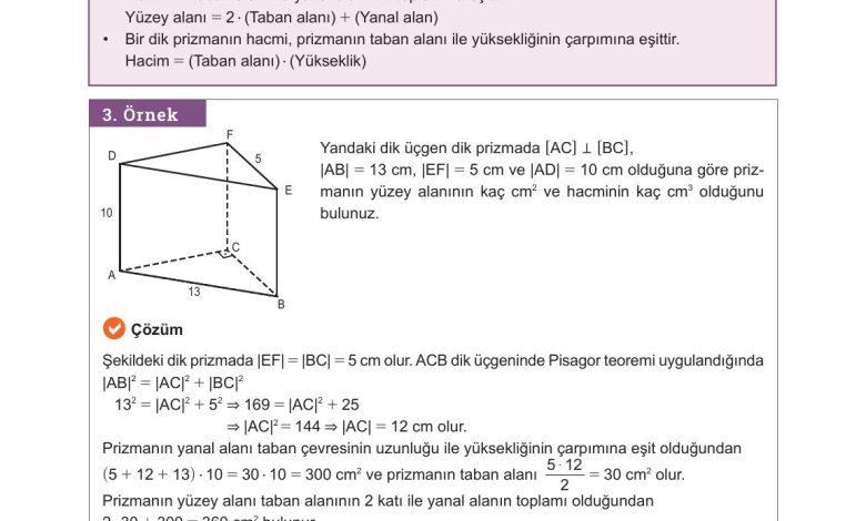 10. Sınıf Meb Yayınları Matematik Ders Kitabı Sayfa 322 Cevapları