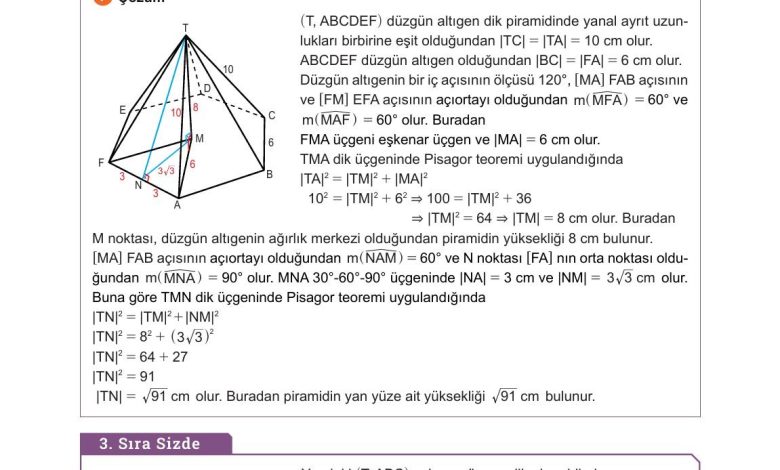 10. Sınıf Meb Yayınları Matematik Ders Kitabı Sayfa 331 Cevapları