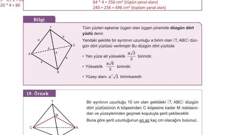 10. Sınıf Meb Yayınları Matematik Ders Kitabı Sayfa 335 Cevapları