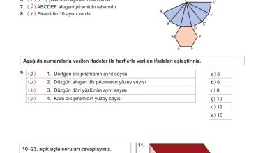 10. Sınıf Meb Yayınları Matematik Ders Kitabı Sayfa 340 Cevapları