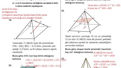 10. Sınıf Meb Yayınları Matematik Ders Kitabı Sayfa 342 Cevapları