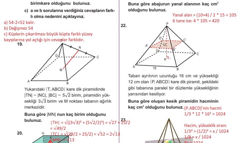 10. Sınıf Meb Yayınları Matematik Ders Kitabı Sayfa 342 Cevapları