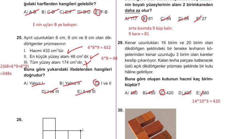 10. Sınıf Meb Yayınları Matematik Ders Kitabı Sayfa 343 Cevapları