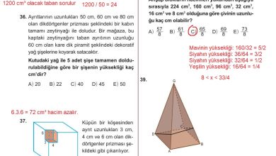 10. Sınıf Meb Yayınları Matematik Ders Kitabı Sayfa 345 Cevapları