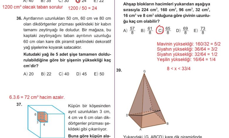 10. Sınıf Meb Yayınları Matematik Ders Kitabı Sayfa 345 Cevapları