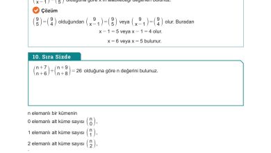 10. Sınıf Meb Yayınları Matematik Ders Kitabı Sayfa 38 Cevapları