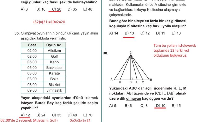 10. Sınıf Meb Yayınları Matematik Ders Kitabı Sayfa 77 Cevapları