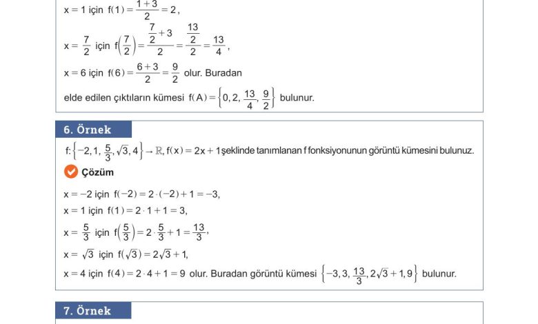 10. Sınıf Meb Yayınları Matematik Ders Kitabı Sayfa 85 Cevapları