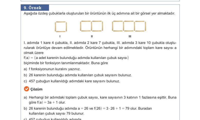 10. Sınıf Meb Yayınları Matematik Ders Kitabı Sayfa 86 Cevapları