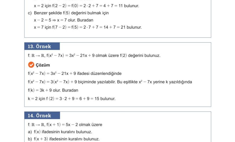 10. Sınıf Meb Yayınları Matematik Ders Kitabı Sayfa 88 Cevapları