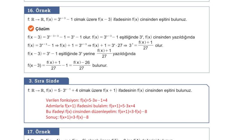 10. Sınıf Meb Yayınları Matematik Ders Kitabı Sayfa 89 Cevapları