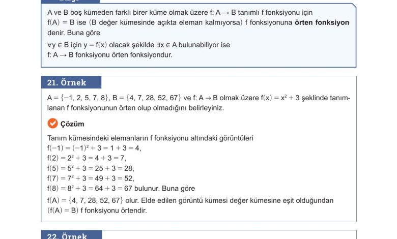 10. Sınıf Meb Yayınları Matematik Ders Kitabı Sayfa 93 Cevapları