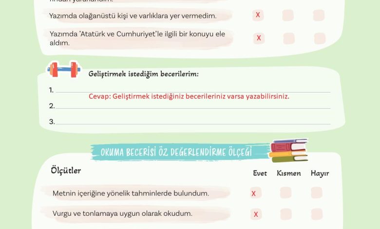 5. Sınıf Meb Yayınları Türkçe 1. Kitap Ders Kitabı Sayfa 135 Cevapları