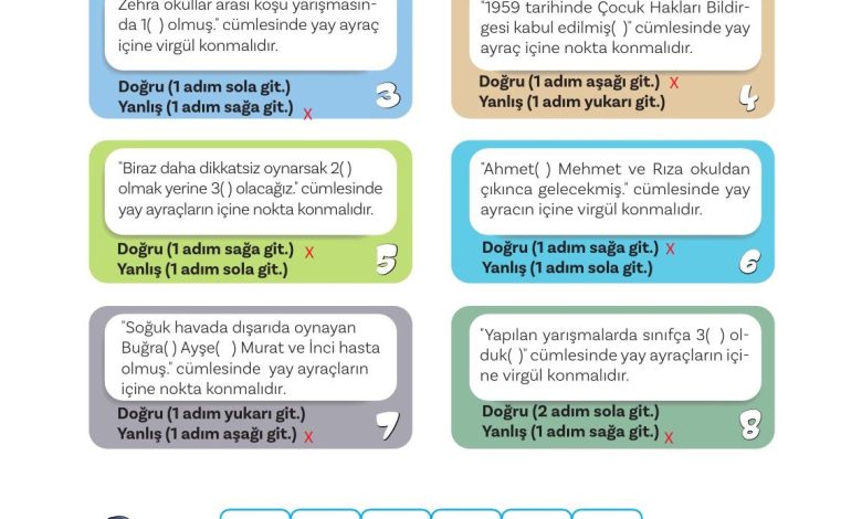 5. Sınıf Meb Yayınları Türkçe 1. Kitap Ders Kitabı Sayfa 69 Cevapları